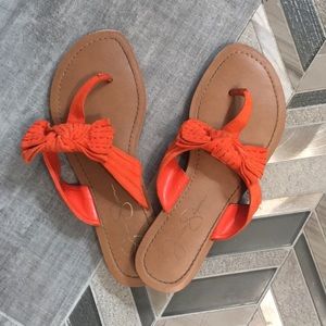 Jessica Simpson Bow Sandals Size 7.5